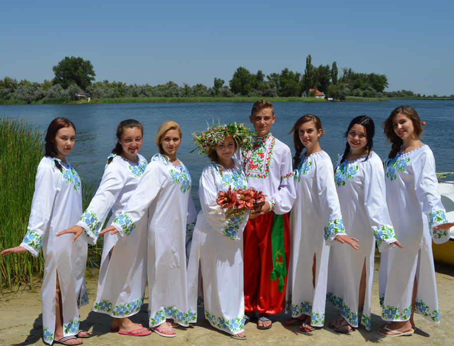 Колектив «Модерн» представив театралізоване купальське дійство. Фото автора